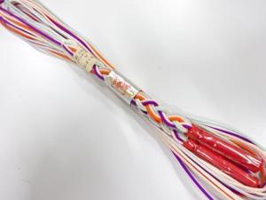 未使用品　正絹　手組帯締め